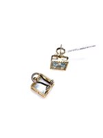 Orecchini Stocco Gioielli Donna in Oro giallo Topazio SQUE - SQUE